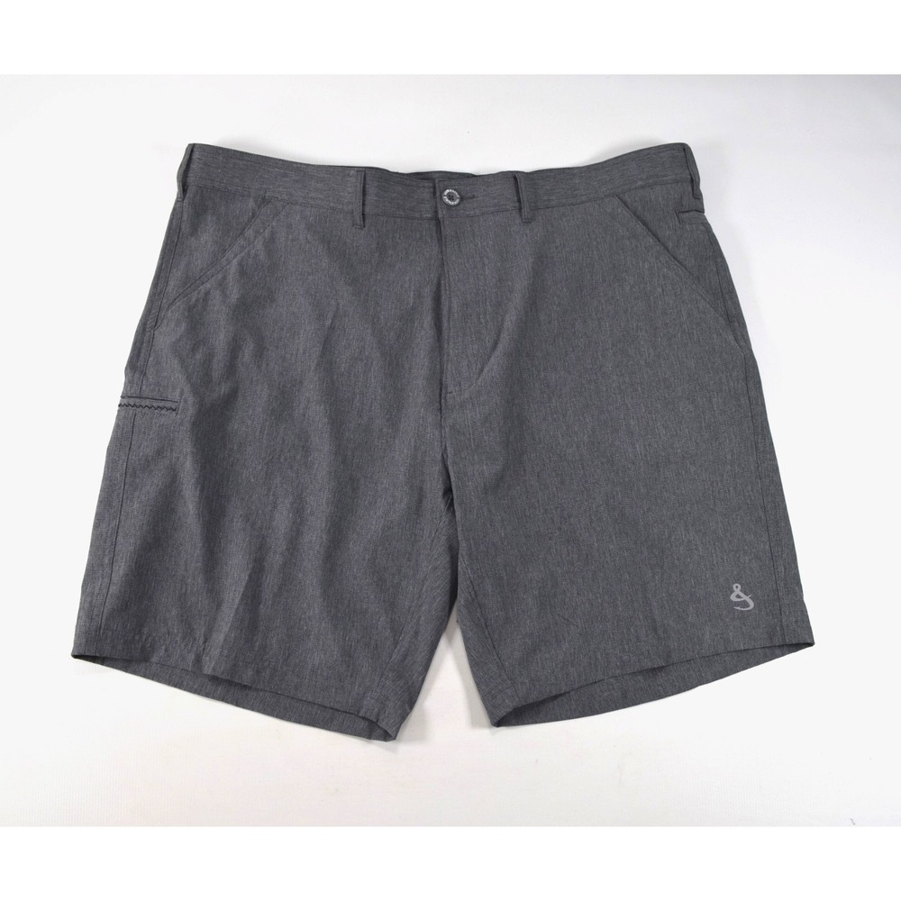 Hook‎ & Tackle Latitude Gray Shorts Men's Size 40 Inseam 9"